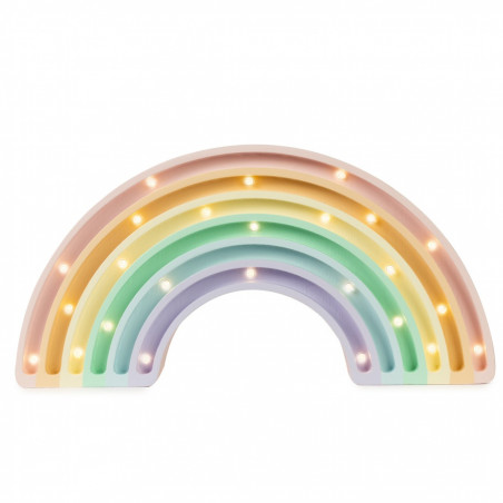 lampe veilleuse arc en ciel pastel