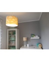 Lamps & Company suspension jaune moutarde motif nuages