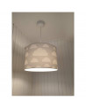 Lamps & Company suspension grise motif nuages