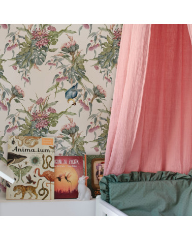 Papier peint Perroquets exotiques