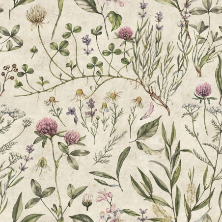 Papier peint Jardin vintage