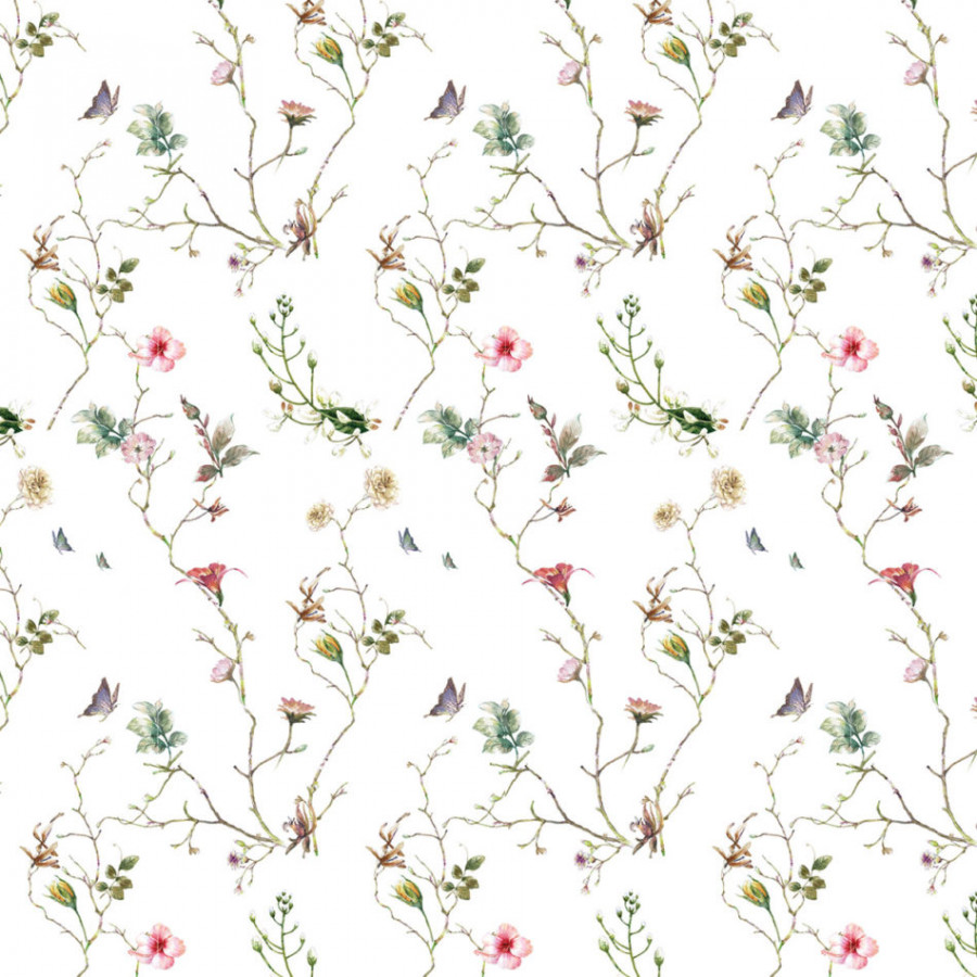 Echantillon papier peint jardin secret