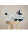 Lampe veilleuse en bois avion