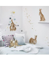 Stickers enfant petits lapins