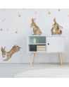 Stickers enfant petits lapins