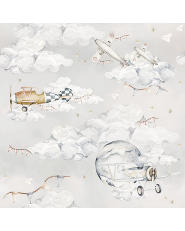 papier peint enfant avions