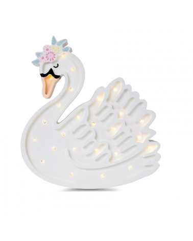lampe à poser veilleuse cygne
