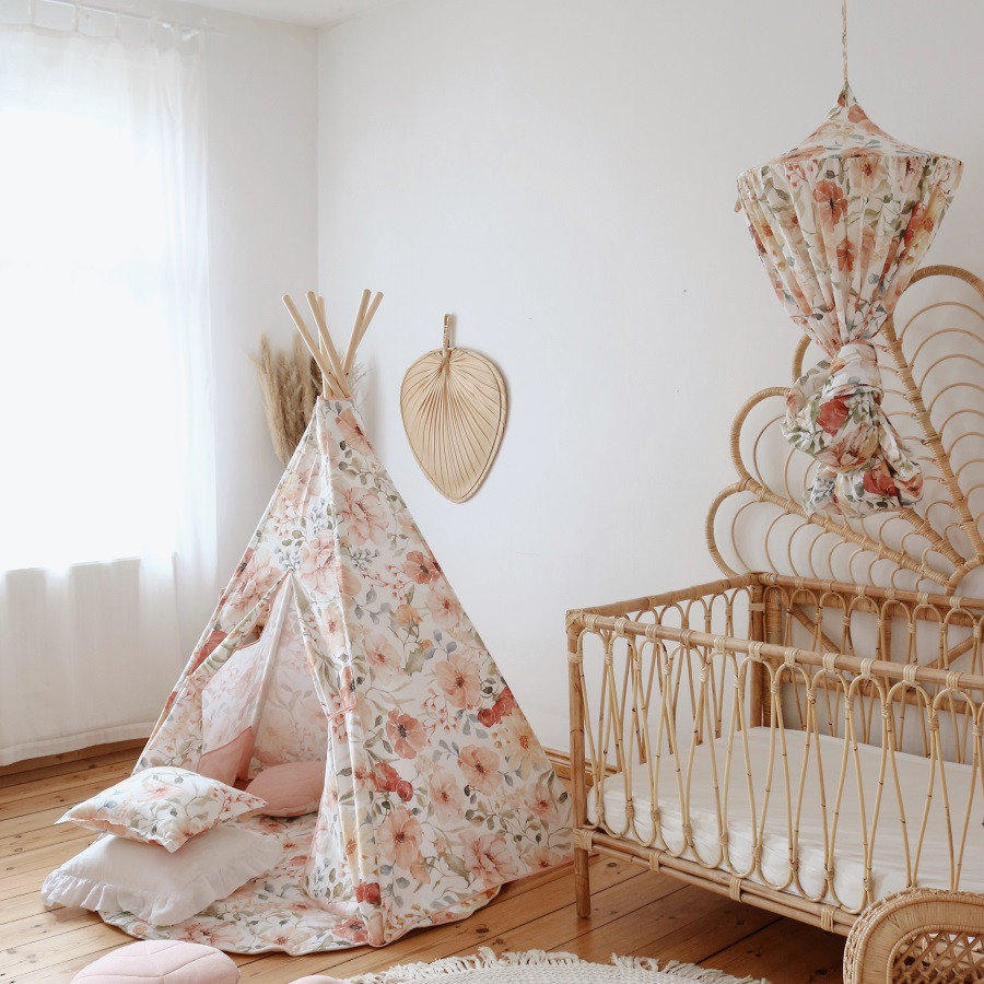 Tipi enfant pouvoir des fleurs