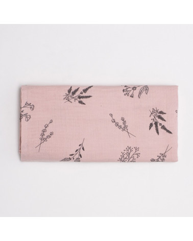 Maxi lange en coton - rose