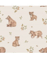 Echantillon papier peint - oursons