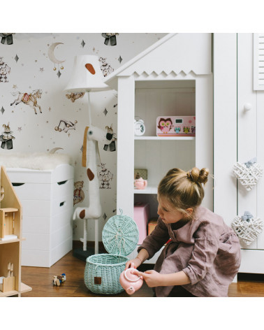 Papier peint jouets du grenier 1