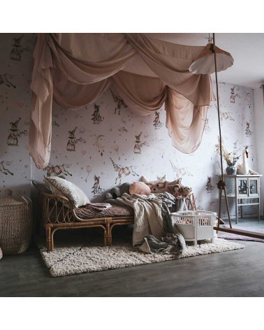 Papier peint jouets du grenier 2