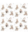 Papier peint  petits oursons Théodore