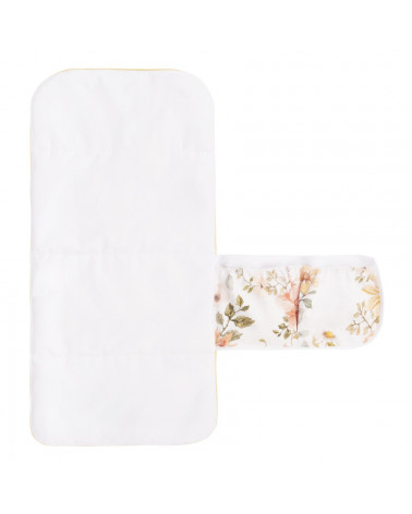 Tapis à langer de voyage, motif jardin anglais