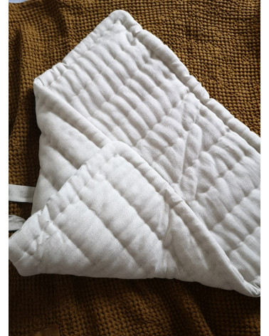 Nid d'ange 2 en 1 en lin lavé - beige