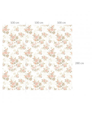 Papier peint Roses Vintage