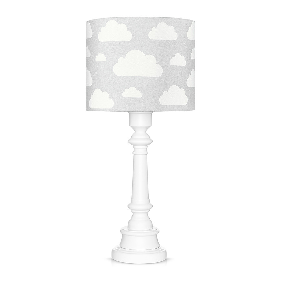 Lampe à poser nuages gris