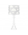 Lampe à poser nuages gris