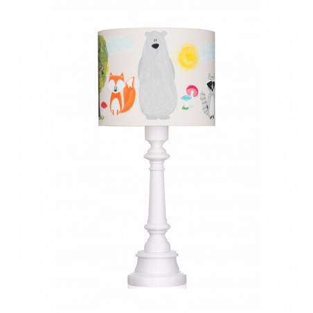 Lampe à poser animaux de la forêt