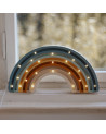 Lampe veilleuse en bois arc-en-ciel denim