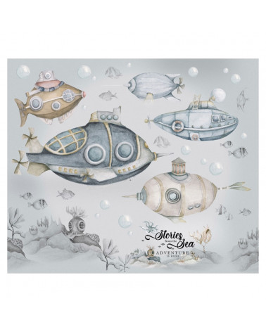 stickers enfant sous-marin