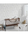 Papier peint enfant mini feuilles