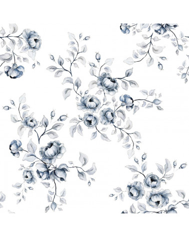 Papier peint enfant rose bleue