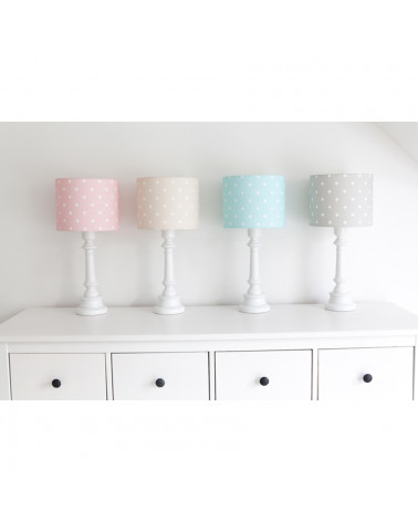 Lamps & Company lampe à poser pois gris