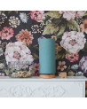 lampe de chevet tube bleu turquoise