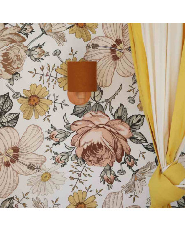 Lamps & Company applique enfant en lin caramel