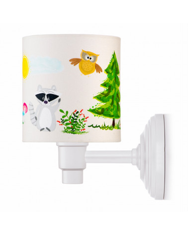 Applique enfant amis de la forêt