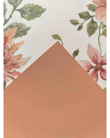 Peinture chambre jardin au coucher de soleil