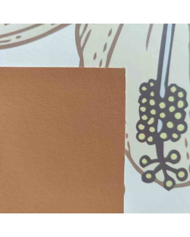 Peinture chambre jardin automnale