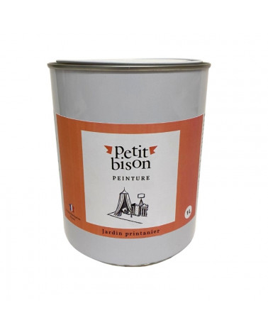 Peinture chambre jardin printanier