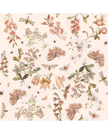 Echantillon papier peint  - dans un verger