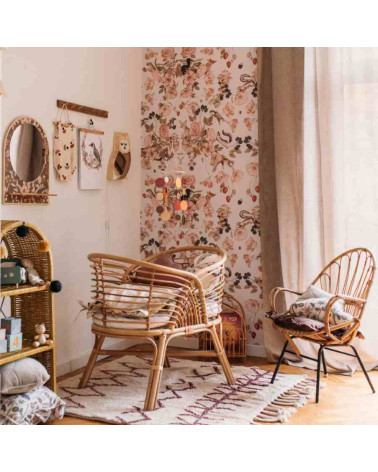 Papier peint enfant - vie secrète des animaux