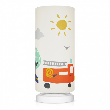Lampe de chevet tube voitures