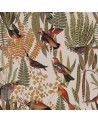 papier peint enfant oiseaux exotique