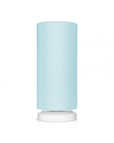 Lampe de chevet tube classique menthe