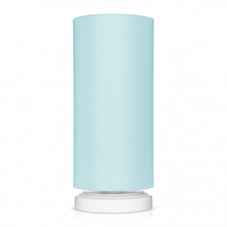 Lampe de chevet tube classique menthe