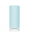 Lampe de chevet tube classique menthe