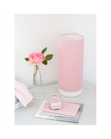 Lampe de chevet rose