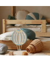 Lampe veilleuse en bois Montgolfière
