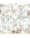 papier peint enfant agneaux moutons