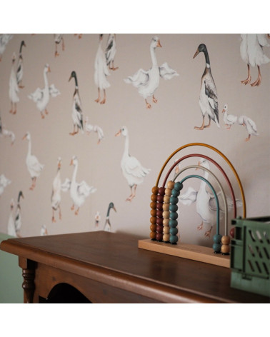 Papier peint enfant Canards