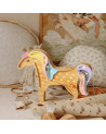 Lampe veilleuse en bois Licorne bois naturel