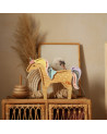 Lampe veilleuse en bois Licorne bois naturel