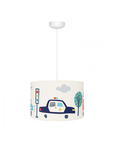 abat jour garçon voitures