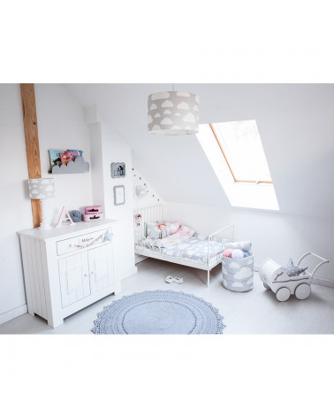 abat jour grise nuages