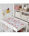 Matelas à langer souple 40 cm x 70 cm - fleurs d'automne